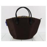 Burberry Blue Label Nova Check Nylon Handbag