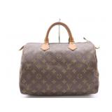 Louis Vuitton Monogram Speedy 30 Boston Bag