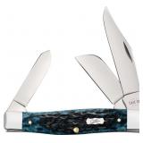 Case XX Mediterranean Blue Large Stockman Knife