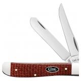 Case XX Red Burlap Mini Trapper Knife