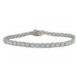 Brilliant 10.00 ct VS Diamond Tennis Bracelet