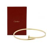 Cartier 18k Gold  Juste Un Clou Bracelet