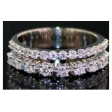 Round Brilliant 1.09 ct VS Lab Diamond Ring