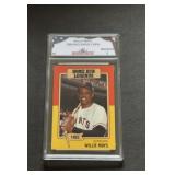 1986 Big League Chew #3 Willie Mays Card