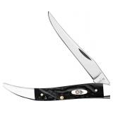 Case XX Rough Black Synthetic Toothpick Knife