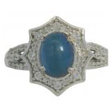 Natural 2.50 ct Star Sapphire Dinner Ring