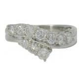 Platinum 1.00 ct Natural VS Diamond Ring