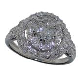10kt Gold Round Brilliant 1.25 ct Diamond Ring