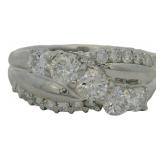 Platinum 1.20 ct Natural Diamond Ring