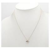 Tiffany & Co. Bird Cross Necklace