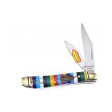 Steel Warrior Multi Turquoise Little Peanut Knife