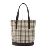 Burberry Tan & Brown Nova Check Handbag