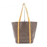 Louis Vuitton Monogram Sac Shopping Tote Bag