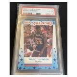 1989 Fleer Sticker #5 Magic Johnson Card