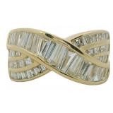 18k Gold 1.61 ct Natural VS Brilliant Diamond Ring