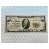 1929 $10 Minneapolis Federal Reserve Currency Note