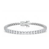 Brilliant 7.00 ct VS Lab Diamond Tennis Bracelet