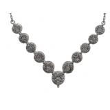 Stunning 1/2 ct Diamond Evening Necklace