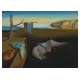 The Persistence of Memory Canvas by Salvador Dali
