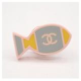 Chanel Icon Series Fish Brooch