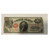 1917 United States $1 Legal Tender Note