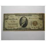 1929 St Louis $10 Federal Reserve Currency