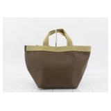 Herve Chapelier Leather Tote Bag