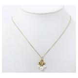 Mikimoto K18 Akoya Pearl Necklace