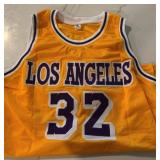 Autographed Magic Johnson Jersey