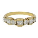 18K Gold 1.07ct Natural VS Diamond Ring