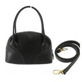 Loewe 2-Way Black Leather Handbag