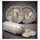1916-1930 Standing Liberty Silver Quarter
