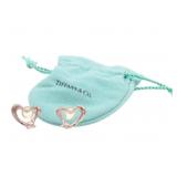 Tiffany & Co. Open Heart Clip-on Earrings
