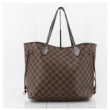 Louis Vuitton Damier Neverfull MM Tote Bag