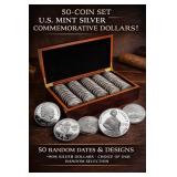 3US Mint Silver Dollar Commemorative Set