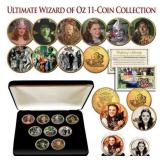 Wizard of Oz 24K Quarter Coin Set