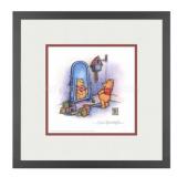 Winnie The Pooh Framed Stout & Round Eric Dowdle