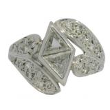 Platinum 1.03 ct Natural Diamond Ring