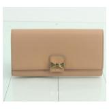 Chloe Bifold Leather Long Wallet