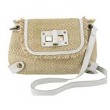 Burberry Straw Shoulder Bag