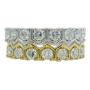 Brilliant 1.33 ct VS Diamond 2 Tone Ring