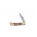 Frost Pecan Burlwood Barracuda Knife