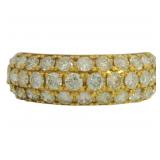 18k Gold 1.00 ct Natural Brilliant Diamond Ring