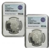 2023 Fiji NGC MORGAN & PEACE PF70 SET
