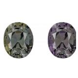 GIA Certified Oval 1.11 ct Color Change Sapphire