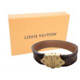 Louis Vuitton Monogram Brass Spirit Bracelet