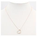 Tiffany & Co. Open Heart Necklace