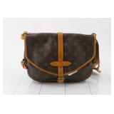 Louis Vuitton Monogram Saumur Shoulder Bag