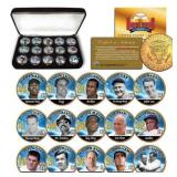 Golden Baseball Legends 15-Coin Set w/ Box