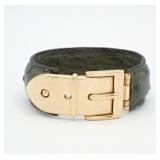 Gucci Leather Bangle